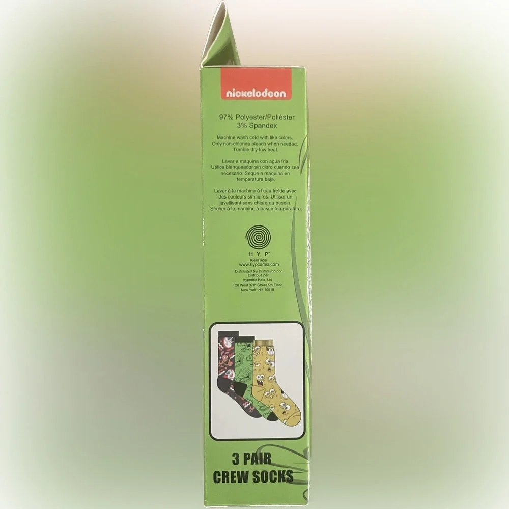 Nickelodeon 3 Pair Crew Socks‎